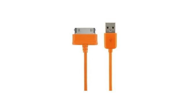 4World kaabel Galaxy Tab USB 2.0 1m, oranž