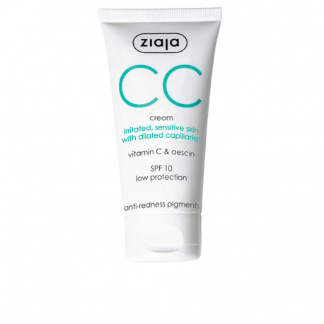 Ziaja CC-kreem korrigeeriv ärritunud ja tundlikule nahale 50ml