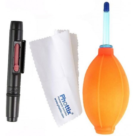 Phottix cleaning kit 4in1, orange (PH66510)