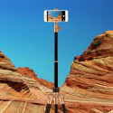 Momax Tripod Pro 6 - Multi-functional Selfie Stick Table Top Tripod Outdoor Tripod for DSLR Cameras 