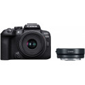Canon EOS R10 + 18-45mm + adapter EF-EOS R