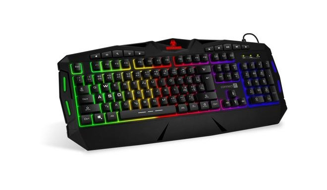 Connect IT BIOHAZARD keyboard USB QWERTY Black