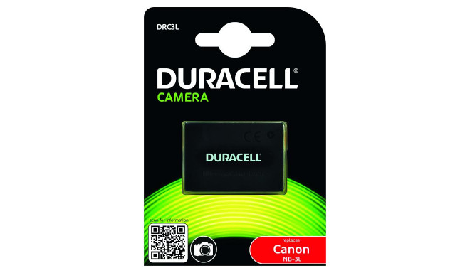 Duracell battery Li-Ion 820mAh Canon NB-3L