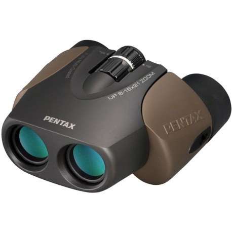 Pentax binokkel UP 8-16x21 W/C, pruun