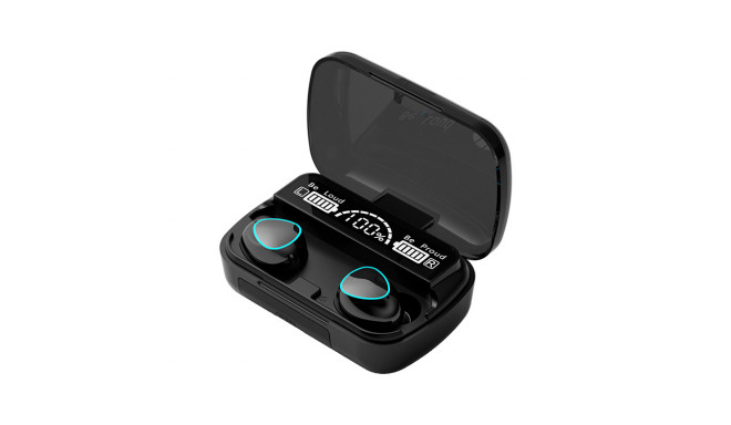 Goodbuy M10 juhtmevabad peakomplektid, mustad (LED-ekraan)