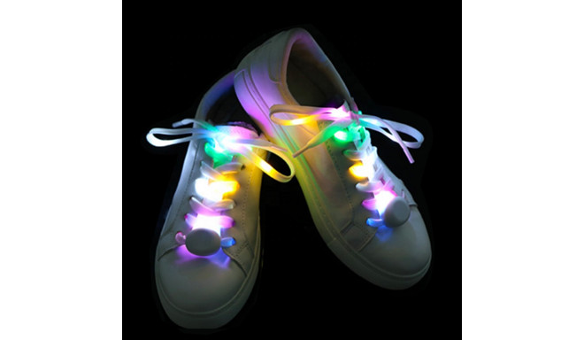 Goodbuy shoelaces with LED light white