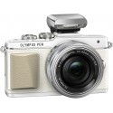 Olympus PEN Lite E-PL7 + 14-42mm EZ Kit, white/silver