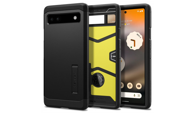 Kaitseümbris Tough Armor, Google Pixel 6a, must, Spigen