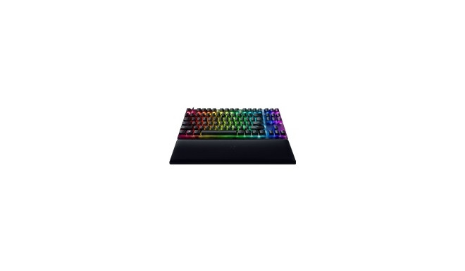RAZER Huntsman V2 klaviatuur tenkeyless lilla lüliti – US paigutus