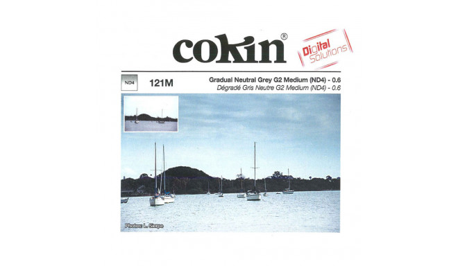 Cokin Filter A121M Grad. Neutral Grey G2 Medium (ND4)