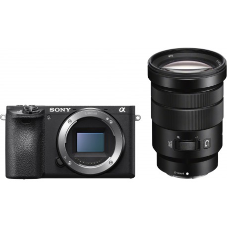 Sony a6500 + 18-105mm Kit, melns