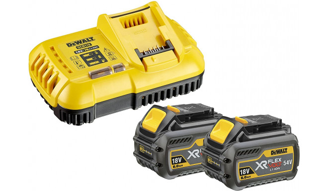 DeWALT battery starter set DCB118T2 2x 54V 2Ah