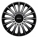 Ilukilbid Sparco Torino CS5 Must Hõbedane 15" (4 uds)