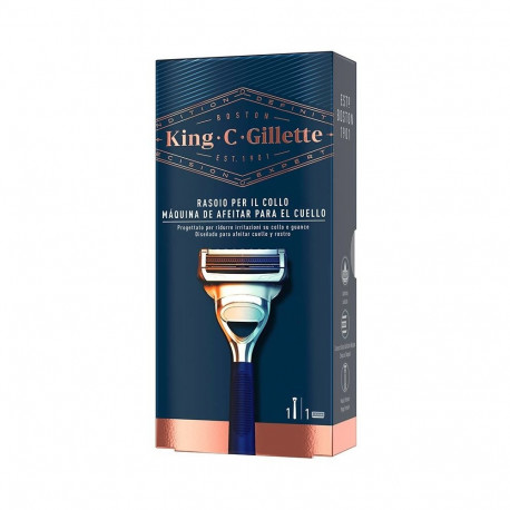 Manuāls skuveklis King C Gillette Neck Razor Zils