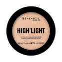 Kompakts brūnējošs pulveris High'Light  Rimmel London Nº 002 Candleit (8 g)