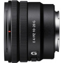 Sony E 10-20mm f/4.0 G PZ lens