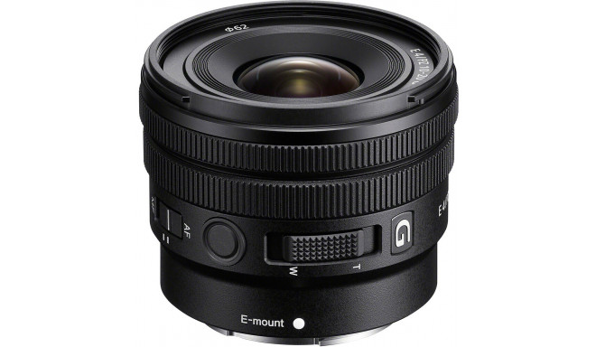 Sony E 10-20mm f/4.0 G PZ lens