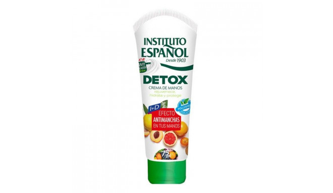 Anti-Brown Spot Hand Cream Detox Instituto Español (75 ml)