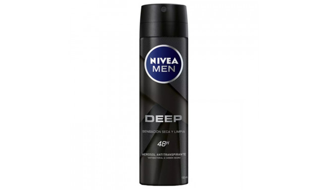 Izsmidzināms dezodorants Men Deep Black Carbon Nivea J25107-bf (150 ml) 150 ml