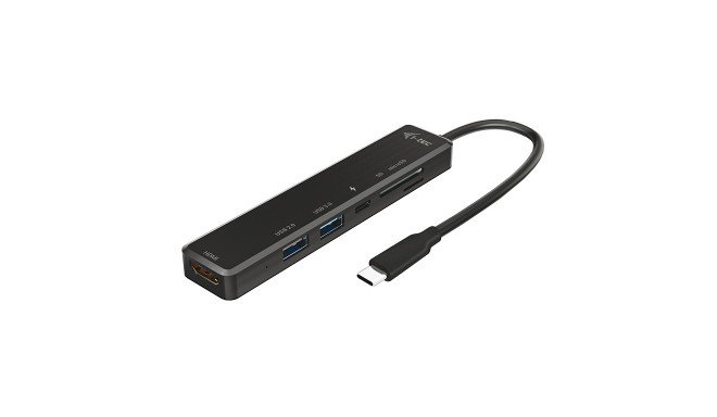 i-tec USB-C Travel Easy Docking Station 4K HDMI Czytnik kart + Power Delivery 60W