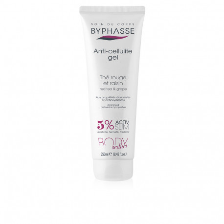 BYPHASSE BODY SEDUCT GEL anticelulítico té rojo y uva 250 ml