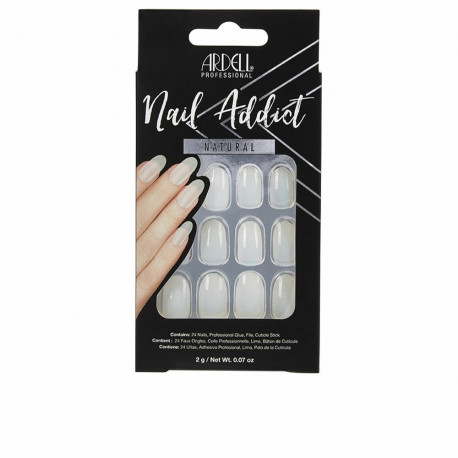 Kunstküüned Ardell Nail Addict Naturaalne Ovaalne (24 pcs)