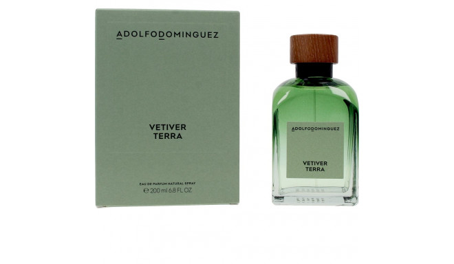 ADOLFO DOMINGUEZ VETIVER TERRA eau de parfum vaporizador 200 ml