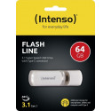 Intenso FLASH LINE 64 GB, USB stick (white, USB-C 3.2 Gen 1)