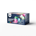 String Light Solar LED FROSTED BALLS SFB62 6,5m 30 balls multicolor Forever Light