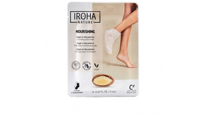 IROHA ARGAN & MACADAMIA nourishing socks 1 u