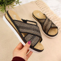 Rieker W R459 wedge slippers black (36)