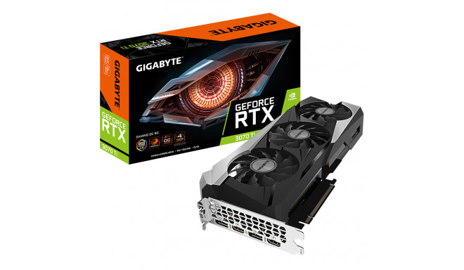 Gigabyte videokaart GeForce RTX 3070 Ti Gaming 8GB OC
