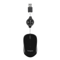 Targus AMU75EU mouse Ambidextrous USB Type-A Blue Trace 1000 DPI