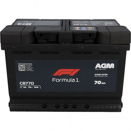 Automašīnas akumulators FORMULA 1 F110868 760 A 12 V 70 Ah