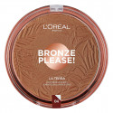 Bronzing Powder Bronze Please! L'Oreal Make Up (03-medium caramel)