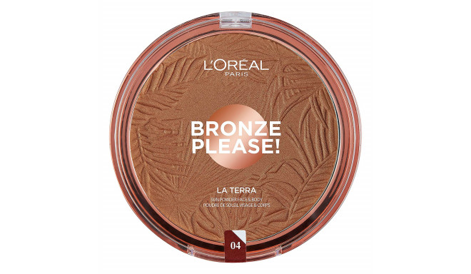 Bronzējošs Pulveris Bronze Please! L'Oreal Make Up 18 g - 03-medium caramel