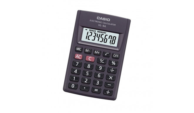 Калькулятор Casio HL-4A Серый Смола 8 x 5 cm