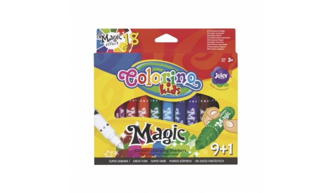 Colorino Kids Magic colours changing markers 9 + 1 col.