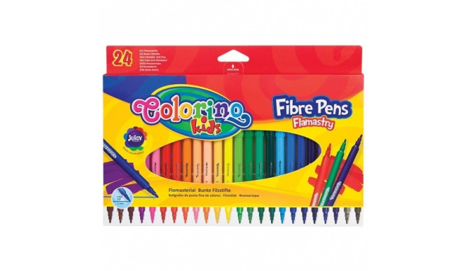 Colorino Kids Fibre pens 24 colours