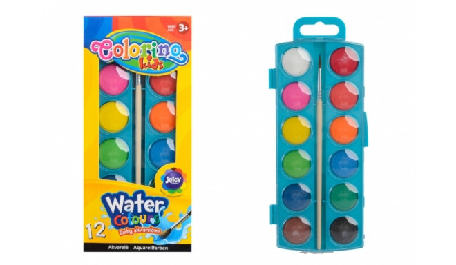 Colorino Kids Water colours small 12 colours