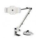 2 in 1 Smartphone and tablet stand with suction cup, 4"-12,", C-Clamp, 360 degree rotatio DELTACOIMP
