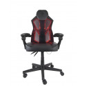 Gaming chair DELTACO GAMING PU leather, RGB, black / GAM-086