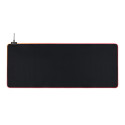 Mouse pad DELTACO GAMING 6xRGB Modes, 7xStatic Modes, 900x360x4mm, black / GAM-079