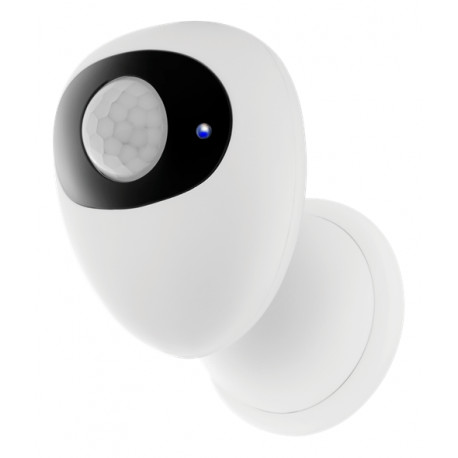 DELTACO SMART HOME Motion sensor, PIR, WiFi 2.4 GHz, white / black SH-WS01