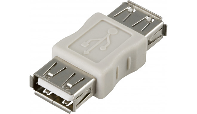 Gender changer DELTACO USB AA ho / USB-61
