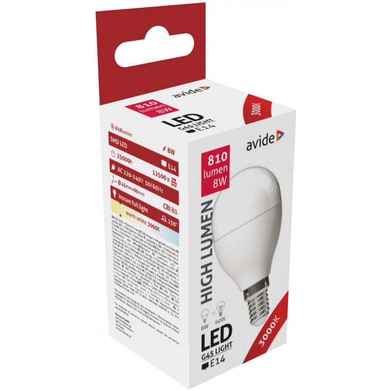 e14 8w led bulb