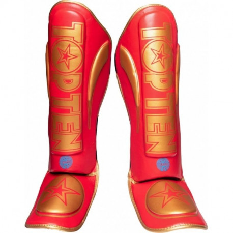 Masters shin guards NS-TT-STAR (WAKO APPROVED) 11192-02M (czerwony+S)