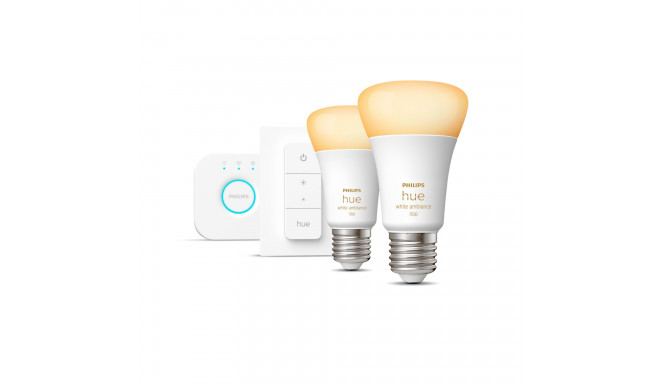 Philips Hue mostek + 2x E27 8W WA + switch
