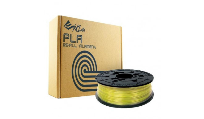 XYZprinting RFPLBXEU03B 3D printing material Polylactic acid (PLA) Transparent, Yellow 600 g