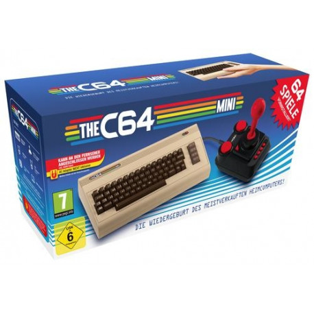 Koch Media C64 Mini Black, Grey, Red